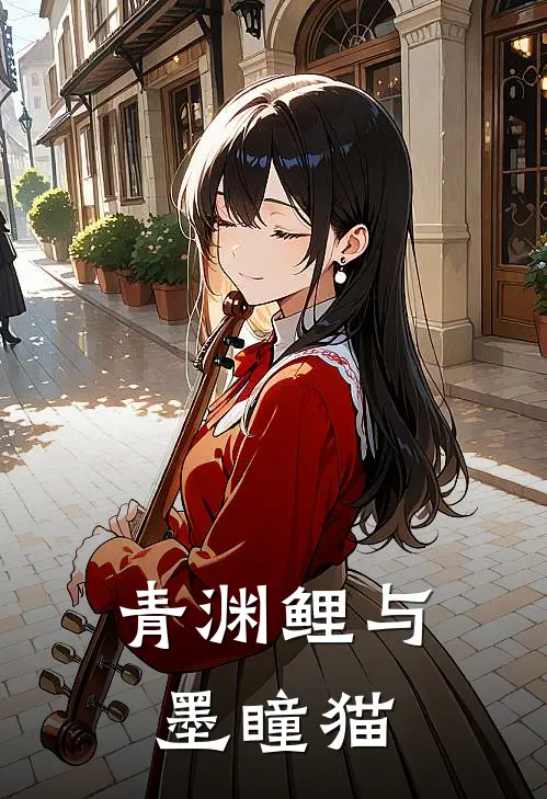 青渊鲤与墨瞳猫