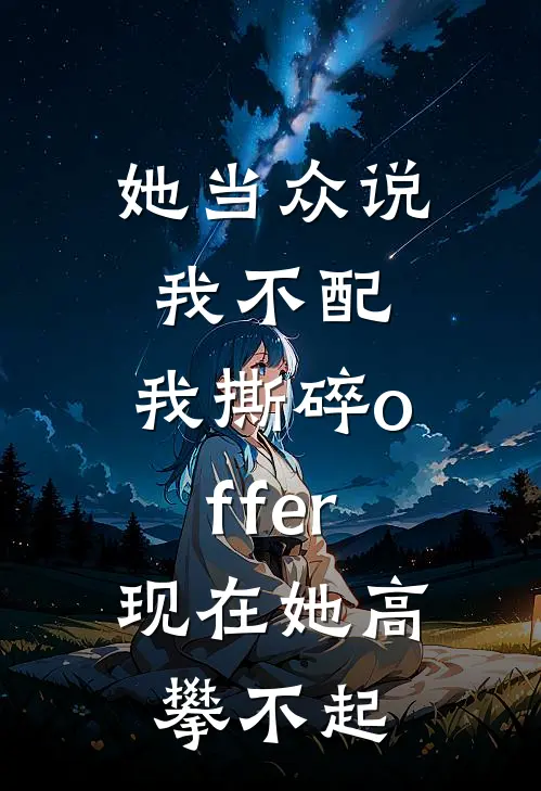 她当众说我不配，我撕碎offer，现在她高攀不起