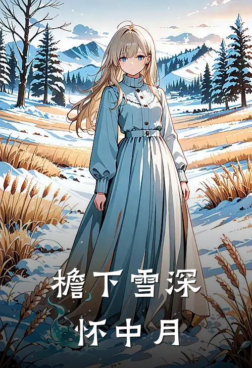 檐下雪深，怀中月