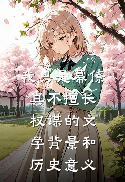 我只是幕僚真不擅长权谋的文学背景和历史意义